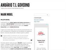 Tablet Screenshot of anuariotigoverno.com.br